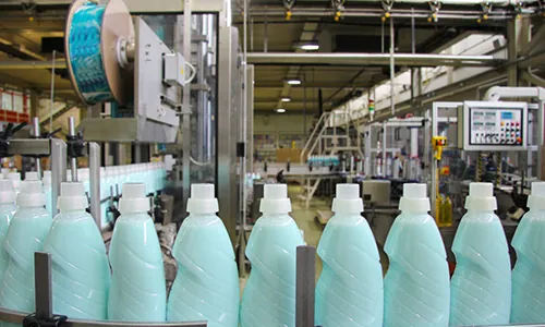 Línea de llenado de envases